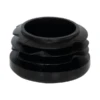 Embout Rond Entrant Polyéthylène Noir - Diamètre Intérieur Du Tube 88.9 Mm - 25 Pièces -Magasin D'Outils Pour La Maison Élégant 00000035659 1