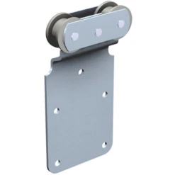 Monture Sur Plat Avec 2 Galets En Delrin Pour Rail 50x40 Mm Mantion 0251D - Lot De 2 -Magasin D'Outils Pour La Maison Élégant 0251d