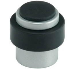 Butée De Porte Au Sol Vachette 3737 Gris Avec Amortisseur
