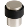Butée De Porte Au Sol Vachette 3540 Inox Avec Amortisseur Diamètre 35 Mm Hauteur 40 Mm