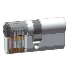 Cylindre Débrayable Yale YC1000+ Nickelé - 4 Clés - 30 X 40 Mm -Magasin D'Outils Pour La Maison Élégant 1000p3 2