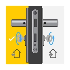 Cylindre Débrayable Yale YC1000+ Nickelé - 4 Clés - 30 X 30 Mm -Magasin D'Outils Pour La Maison Élégant 1000p4