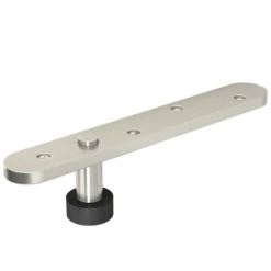 Guide Du Bas Sur Platine En Inox Mantion 1102FXA2 Pour Rail GC6100