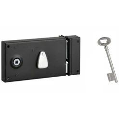 Serrure En Applique Horizontale Thirard - Droit - 140 X 82 Mm
