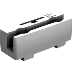 Patin En Plastique Gris à Visser : Mantion 11110GU 3660720055611