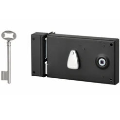 Serrure En Applique Horizontale Thirard - Gauche - 140 X 82 Mm