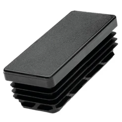Embout Rectangulaire Entrant Noir Øext.35x20 Mm : PRODIF-SOMEC E4335