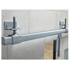 Rail Hercule En Acier Galvanisé - Section 75 X 80 Mm - Pour Porte à Déplacement Droit De 400 Kg Maxi - Longueur 3 M -Magasin D'Outils Pour La Maison Élégant 2 2
