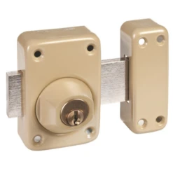 Verrou à Cylindre Double V136 Vachette Cylindre D23 Longueur 40 Mm - Pêne 110 Mm - 3 Clés