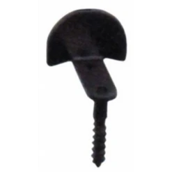 Dardenne Coudée à Visser Noire Laqué 68 Mm X 39 Mm Vis Torbel 0710574