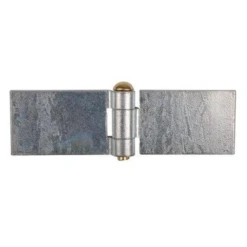 Charnière à Souder Acier 3 Nœuds Clémenson Charlam 12 X 35 X 60 Mm