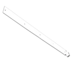Contre-penture Feston Percée Torbel Blanche 39 X 3 Mm Longueur 660 Mm -Magasin D'Outils Pour La Maison Élégant 5b