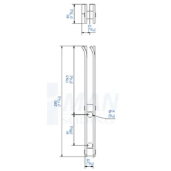 Patte De Réglage à Sceller Mantion 6260 Pour Support De Rail 6255 -Magasin D'Outils Pour La Maison Élégant 6260 2