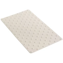 Dalle Podotactile Intérieur Tactidal En Caoutchouc 420 X 800 Mm Blanc : Romus 4250