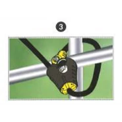 Câble Antivol Python 1.80m Ø10mm Cadenas Master Lock 8433EURD -Magasin D'Outils Pour La Maison Élégant 8433eurd 4