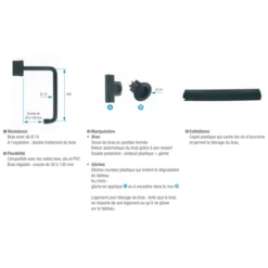 Verrouille Volet Double 1 Vantail Noir Diamètre 14 Mm 3517650583793 9 Verrouille Volet Double 1 Vantail Noir Diamètre 14 Mm 3517650583793 -Magasin D'Outils Pour La Maison Élégant 9470776 1