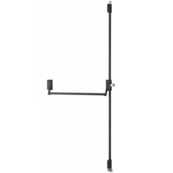 Serrure Antipanique 2/3 Points Thirard D-CROSS - Noir - 2635 Mm Max