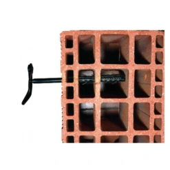 Arrêt Volet Parpaing Brique Creuse 190 Mm Tige Ø10mm Acier Noir X25 -Magasin D'Outils Pour La Maison Élégant application brique creuse 1
