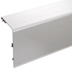 Bandeau De Finition Pour Volet Coulissant Double Voie - Mantion Win-Slide 11164/200 - Alu Brut - 2 M