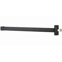 Barre Antipanique 1 Point Thirard S-Push - Noir - Longueur 840 Mm