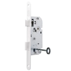 Serrure à Larder Droite Bec De Canne Condamnation Par Clé Vachette