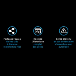 Boîte Clés Murale Sécurisée Master Lock 5441EURD Bluetooth Access Smart -Magasin D'Outils Pour La Maison Élégant boite clefs securisee maste