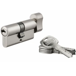 Cylindre à Bouton Haute Sûreté Thirard Trafic 6 - 30 X 30 Mm