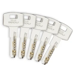 Cylindre à Bouton Vachette Velix - Nickelé - 5 Clés - 30 X 30 Mm -Magasin D'Outils Pour La Maison Élégant bouton6