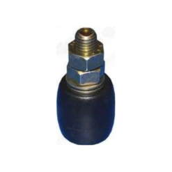 Guide Haut Pour Porte Coulissante Avec Olive Nylon Bombé Mantion 23040B