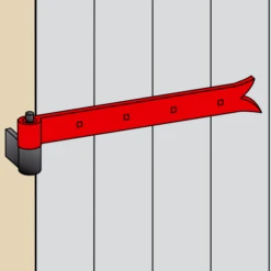 Penture Queue De Carpe Torbel 40 X 6 Mm Gond 16 Mm Longueur 800 Mm -Magasin D'Outils Pour La Maison Élégant carpe2