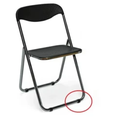 Patin Pour Tube Rond En Alu - Noir - Diamètre 16 Mm - Lot De 4 CQFD 2004-8602 -Magasin D'Outils Pour La Maison Élégant chaise