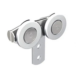 Chariot Mantion à 4 Galets Auto Orientables En Nylon - Capacité 40 Kg - Lot De 2