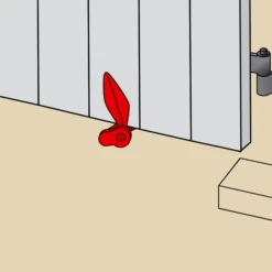 Tourniquet Marseillais Noir Torbel Avec Butée écart De 12 à 116 Mm -Magasin D'Outils Pour La Maison Élégant comp2