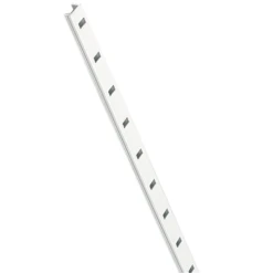 Crémaillère à Encastrer Monin - Aluminium Laqué Blanc