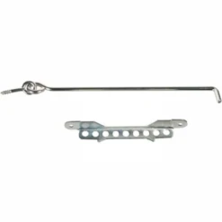 Crochet à Visser Avec Crémaillère Torbel Pour Volet Battant 8 X 500 Mm