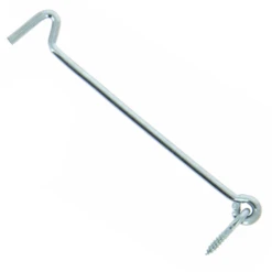 Crochet De Contrevent Avec Piton Torbel Acier Zingué Blanc 250 Mm -Magasin D'Outils Pour La Maison Élégant crochet3 5