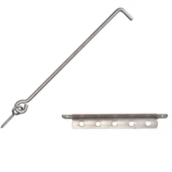 Crochet à Visser Avec Crémaillère Torbel Inox 316L Longueur 300 Mm -Magasin D'Outils Pour La Maison Élégant crocrem3