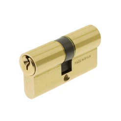 Cylindre Laitonné à 5 Goupilles Tesa TE5 - Avec 3 Clés - 30 X 40 Mm