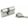 Cylindre De Sûreté - Laiton Nickelé - 35 X 45 Mm -Magasin D'Outils Pour La Maison Élégant cylindre 35x45 3