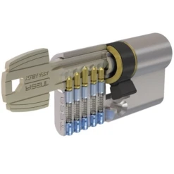 Cylindre Tesa TE5 - Nickelé - Avec 3 Clés - 35 X 45 Mm 6 Cylindre Tesa TE5 - Nickelé - Avec 3 Clés - 35 X 45 Mm -Magasin D'Outils Pour La Maison Élégant cylindre te5 2 5