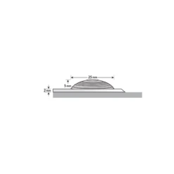 Dalle Podotactile Exteline Adhésive Pour Extérieur Blanche Dimensions 820x400 Mm épaisseur 7 Mm Romus 4205 -Magasin D'Outils Pour La Maison Élégant d1 4220