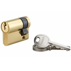 Demi-cylindre De Serrure Thirard - Avec 3 Clés - 30 X 10 Mm