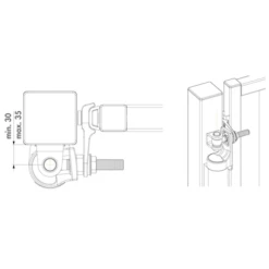 Ferme Portail Hydraulique Réglable à Connexion Directe -Magasin D'Outils Pour La Maison Élégant dimensions ferme portail