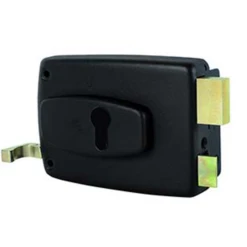 Serrure En Applique Horizontale à Tirage - Freelox - Axe 70 Mm - Sens Droit