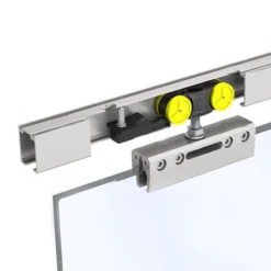 Ensemble Coulissant Porte Verre 8-10-12 Mm 80 Kg Baie 1 M Max Mantion