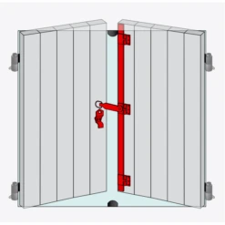 Tringle D'espagnolette Plate Torbel Inox 316L 2000 Mm Poignée à 500 Mm -Magasin D'Outils Pour La Maison Élégant esp
