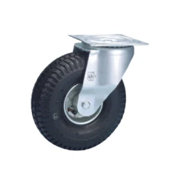 Roulette Pneumatique à Platine Pivotante - 200 Mm - Capacité 75 Kg