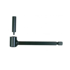 Gond Portail Béton Pierre Queue Carrée 200 Mm Ø 20 Mm Acier Noir X2