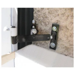 Corps Gond Déporté Isolation Extérieure 60-160 Mm Ø14mm Acier Noir -Magasin D'Outils Pour La Maison Élégant gond volet isolation exteri