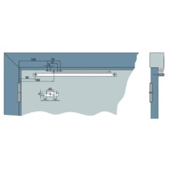 Limiteur D’ouverture Avec Glissière Patte équerre Argent Groom 693801 -Magasin D'Outils Pour La Maison Élégant imageproduct352939 1